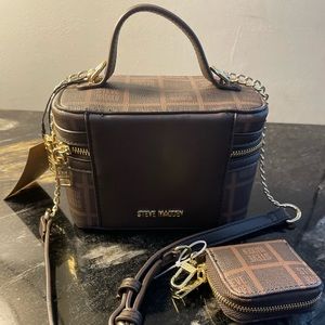 Steve Madden Brown Bdeb Logo Handbag